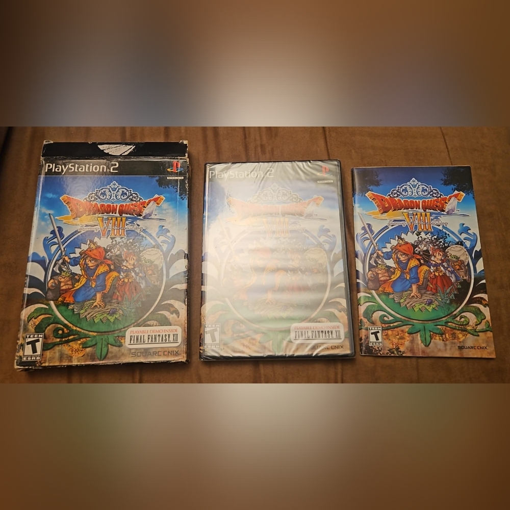Dragon Quest VIII (Sony PlayStation 2, 2006) BRAND NEW SEALED